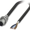 Phoenix Contact Kabel siłownika czujnika Złącze A Złącze M12 5 długość 1 m Rodzaj A Męski Złącze B Wolny koniec kabla 5