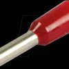 470306 Aderendhülsen, Ø 1,0 mm², 12 mm, rot, 100er-Pack