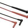 Fluke TL75-1 Zestaw przewodów pomiarowych bezpiecznych złącze męskie, lamelkowe 4 mm sonda 1.20 m czarny, czerwony 1 szt
