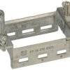 Ramka do modułu; Han Modular; 09140100371; 10B; metal; oznaczenia a..b; Harting; RoHS