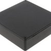 Aluminum die cast enclosure, (L x W x H) 120 x 120 x 34 mm, black (RAL 9005), IP54, 1590QBK