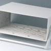 19 inch enclosure, 63 HP, (W x H x D) 367 x 143 x 250 mm, ABS, gray white, A0236470
