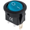 Przełącznik kołyskowy pojedynczy niebieski (SPST) z podświetleniem DC
