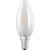 Żarówka LED OSRAM B35 Świeczka E14 2.2W zamiennik 25W 300lm 2700K CRI90 300 Filament Ściemnialna Klasa D 4 Lata Gwarancji