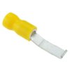 Yellow 4.6mm Hooked Blade Crimp Connector (Pack of 100)