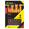 CK Tools T49192D DextroVDE Screwdriver Slotted Parallel & PH Set Of 7