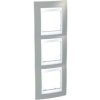 UNICA PLUS Ramka 3 potrójna pionowa szary alabaster MGU6.006V.865 SCHNEIDER ELECTRIC