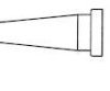 Grot lutowniczy Weller LT-1LX 00544 424 99 1 szt.