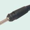 Adapter z wtykiem bananowym Męski Połączenie lutowane typ Wtyk bananowy Czarny 30A Hirschmann Test & Measurement