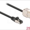 87022 Keystone module RJ45 female > male with cable, 0.25 m