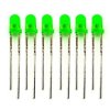 3mm LED Green - 100 PCs