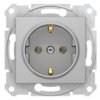 SEDNA Gniazdo pojedyncze z uziemieniem schuko zaciski bezgwintowe aluminium SDN3001860 SCHNEIDER ELECTRIC