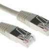 Kabel Kat. 5, F/Utp, 1M, Szary, Pvc, Złącze: Wtyk Rj45/Męski Rj45