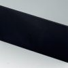 Front plate, PPO, (W x H) 139.3 x 67.5 mm, black, B6143221