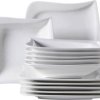 Verso Serwis obiadowy porcelana biały 576001 12 szt.