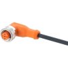 ifm Electronic EVC005 Cable Socket right angle 5m 5pin Sensor Actuator Connector