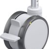 Blickle 935698 LKDGH-PATH 125K-FI-ELS-ZA55 Podwójna rolka z tworzywa sztucznego Średnica koła: 125 mm Maksymalne obciąże