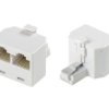 Rozgałęźnik telefoniczny 8p8c RJ45 wtyk - 2x gniazdo