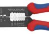 Crimping pliers for insulated cable lugs/connectors, 0.5-6.0 mm², AWG 20-10, Knipex 97 22 240