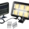 Naświetlacz Solarny LED 260lm z Czujnikiem ruchu PIR IP65 6000K