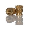 Wkładka gwintowana Mosiądz średnica kołnierza 4.6 mm średnica otworu 4 mm RS PRO 5.7 mm