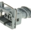 Złącze samochodowe 3-pinowe TE Connectivity Żeński Junior Power Timer Obudowa złącza samochodowego