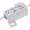 Rezystor do montażu w obudowie 100Ω 25W ±5% TE Connectivity ±30ppm/°C drutowy Oczko lutownicze