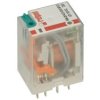 Przekaźnik; elektromagnetyczny przemysłowy; R4N-2014-23-1012-WTLD; 12V; DC; 4 styki przełączne; 6A; do gniazda; Relpol; RoHS