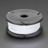 Adafruit Solid-Core Wire Spool - 25ft - 22AWG - White