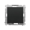 SIMON 55 Elektroniczny łącznik pojedynczy z funkcją przycisku lub łącznika czasowego 16 A 230 V czarny mat TEW1.01/149 KONTAKT S