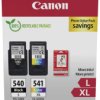 Pakiet fotograficzny Canon PG540L/CL541XL