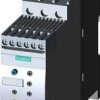 Układ łagodnego rozruchu 15 kW Siemens Łagodny rozruch 3-fazowy 500 V AC zakres SIRIUS 3RW 25 A