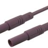 934075109, PVC, 32A, 1000V ac/dc, kolor: Fioletowy, dł. 1m, -15 → +70°C, Hirschmann Test & Measurement