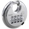 BASI 6100-7050 Padlock Stainless Steel Weatherproof High-Security Lock