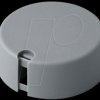 A1040638 Potentiometer knob Ø 40 mm, 6.35-mm axle, TOP-KNOBS, grey
