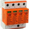 Ogranicznik przepięć Typ T1+T2 4P 6kA 25-50kA 1,5kV VCX-L1-4