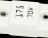 Automotive flat fuse, 175 A, 70 V, white, (L x W x H) 68 x 10.5 x 19 mm, MGHV175