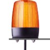 Lampa sygnalizacyjna LED 24 V AC/DC Migające, stałe Pomarańczowy Montaż na podstawie LED