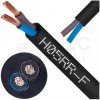 Kabel przemysłowy gumowy OW / H05RR-F 2x0,75mm2 czarny 300/500V zewnętrzny linka HELU (Helukabel)
