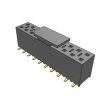 Samtec Gniazdo PCB SSM 20 -pinowe 2-rzędowe raster: 2.54 mm Powierzchnia Gniazdo Lutowie Pionowy