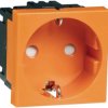 PEHA by Honeywell 1 x Płytka przycisku Gniazdo elektryczne pomarańczowy 517511 1 szt.