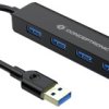 Hub USB 3.2 Gen 1 Conceptronic C4PUSB3 4 porty czarny
