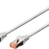 kabel LAN Digitus DK-1641-0025, 1 szt., RJ45, CAT 6, S/FTP, 0.25 m, szary