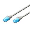 Kabel Krosowy (Patch Cord) U/Utp Kat.5E Szary 0,25M Dk-1512-0025