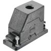 Grommet housing, size 16B, die-cast aluminum, 1 x M25, straight, screw locking, IP65/IP68/IPX9K, 19405161411
