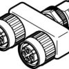 Złącze wtykowe Y FESTO NEDU-M12D4-M12T4-IS 562248