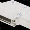 MHDCMR09-RA-K D-Sub cap, 9-pin, angled, silver, size E