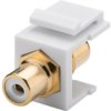 Keystone moduł Cinch/RCA - gniazdo Cinch białe - gniazdo Cinch 79676