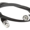 Kabel koncentryczny złącze A BNC złacze B BNC długość 1m typ kabla RG58 Z zakończeniem
