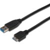 Kabel Połączeniowy Usb 3.0 Typ Usb A/Microusb B, M/M Czarny 0,25M...